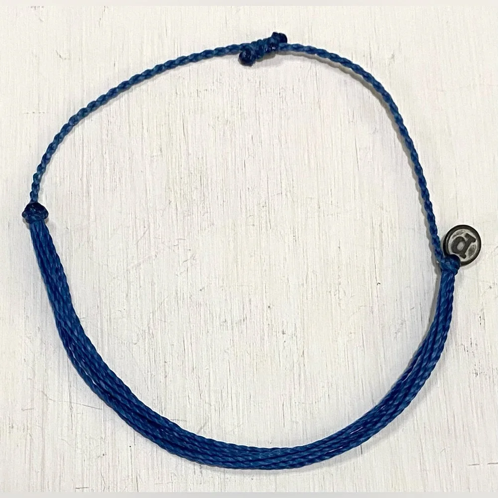 Pura Vida Blue Orange Original String Bracelets Boho Y2K Coastal Summer Beach
